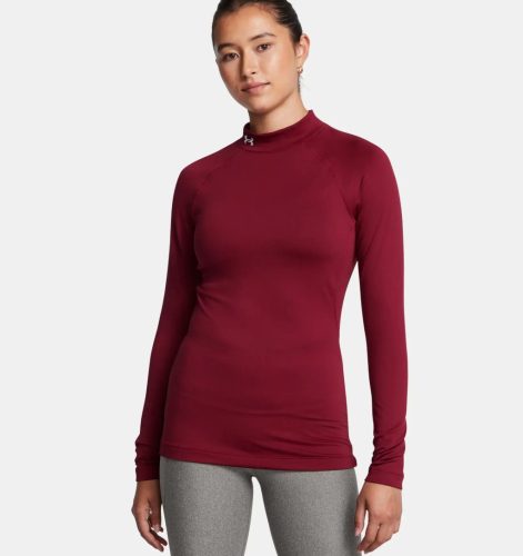 Under Armour ColdGear Authentics Mockneck női hosszú ujjú futófelső M