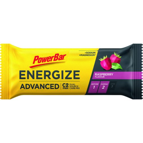 PowerBar Energize Advanced energiaszelet Raspberry (málna ízesítésű) 55 g