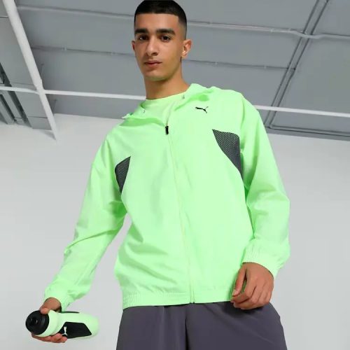 Puma Fit Woven FZ Jacket férfi futódzseki L