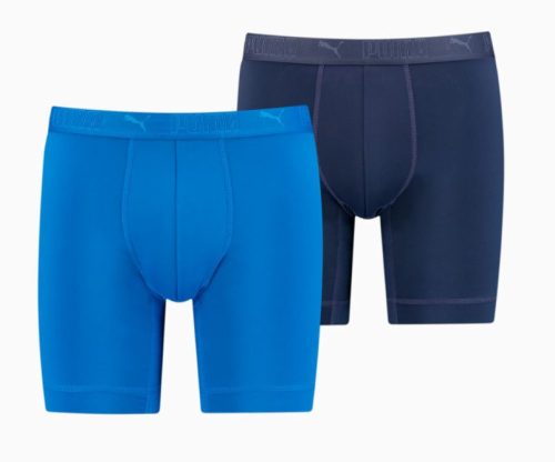 Puma Sport Microfiber Long Boxers 2 Pack férfi boxer alsó L