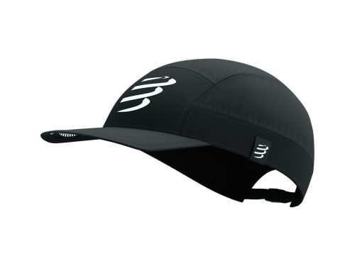 Compressport 5 Panel Light Cap Black