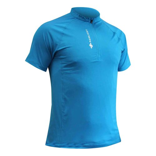 RaidLight Activ Run SS Shirt Mid Zip férfi rövid ujjú futópóló XL