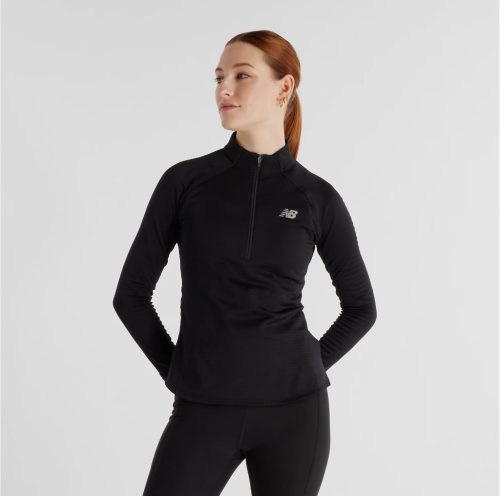 New Balance Athletics Heat Grid 1/2 Zip női hosszú ujjú téli futófelső XL