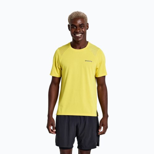 Saucony Elevate Short Sleeve férfi rövid ujjú futópóló XL